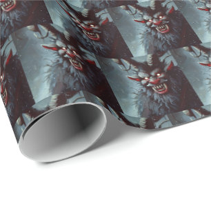 Papier Cadeau Noël Krampus 2