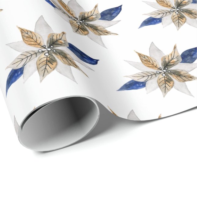 Papier Cadeau Noël naturel bio (Coin rond)