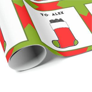 Papier Cadeau Noël Naughty Boy