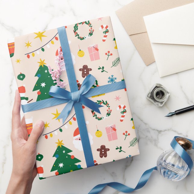 Papier Cadeau Noël Noel de Noël de Noël (Créateur téléchargé)