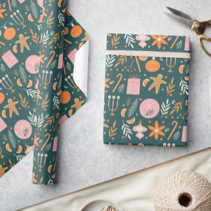 Papier Cadeau Noël Noël Noël Noël Noël plante