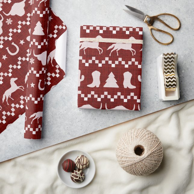 Papier Cadeau Noël occidental (Artisanat)