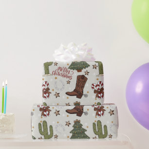 Papier Cadeau Noël occidental