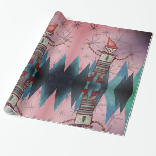 Papier Cadeau Noël, Papier d'emballage du Nouvel An