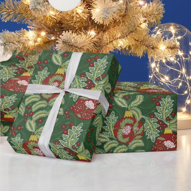 Papier Cadeau Noël par William Morris Wrapping Paper (Vacances)