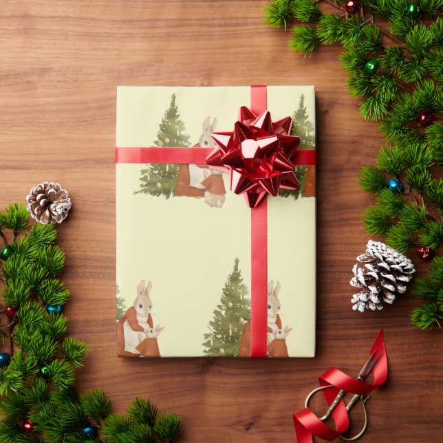 Papier Cadeau Noël Peter Rabbit Vintage (Cadeau de vacances)