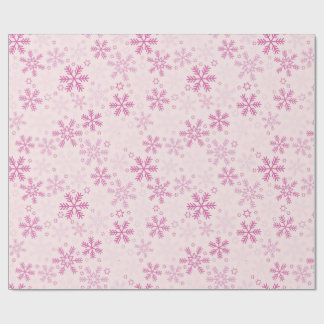 Papier Cadeau Noël Pink Pink Pastel de Noël