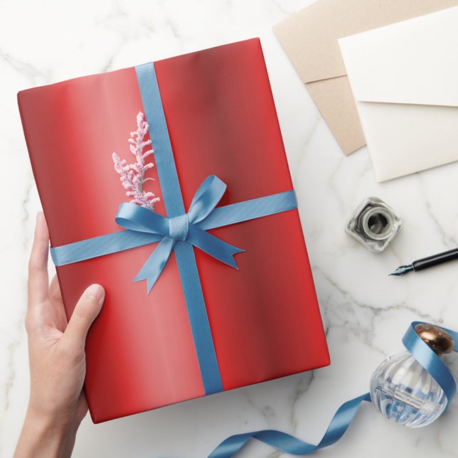 Papier Cadeau Noël rouge (Créateur téléchargé)
