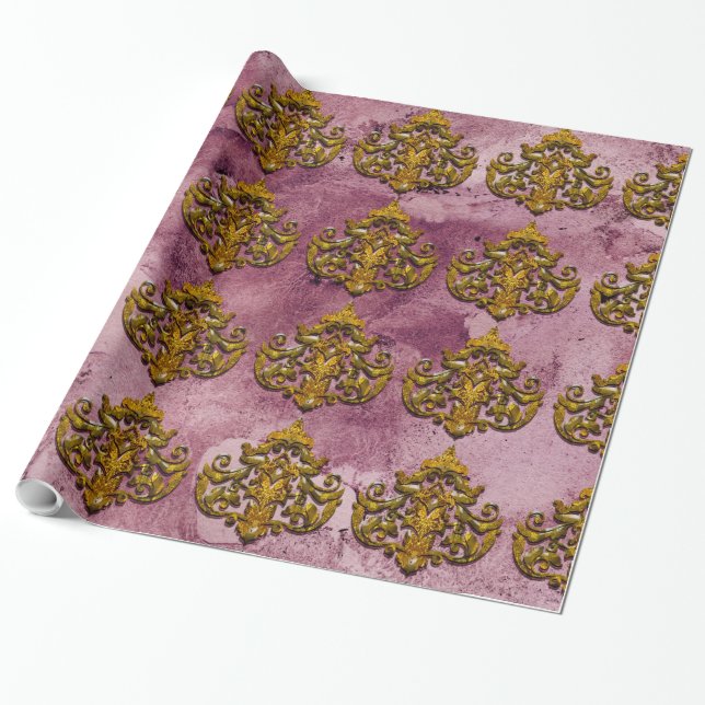 Papier Cadeau Noël Saint Nicolas Victorian IV (Déroulé)