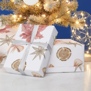 Papier Cadeau Noël Super rose chaud