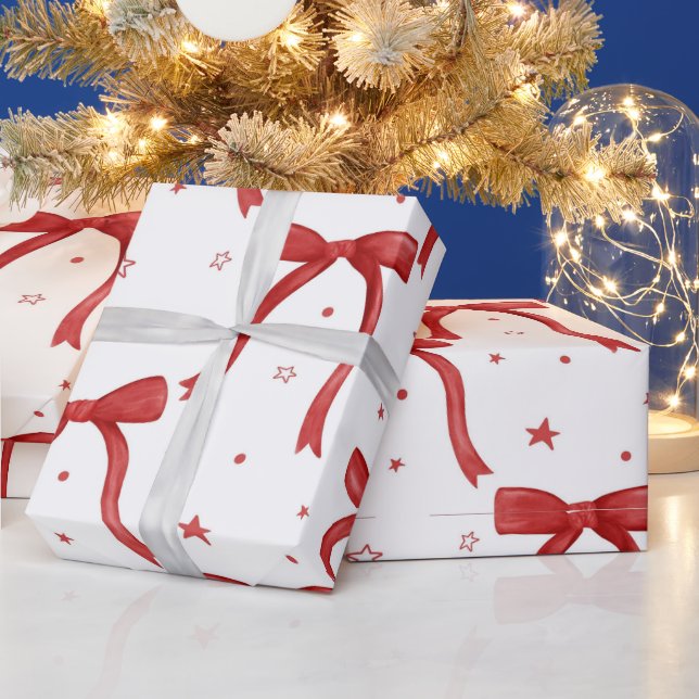 Papier Cadeau Noël Super rose chaud (Vacances)