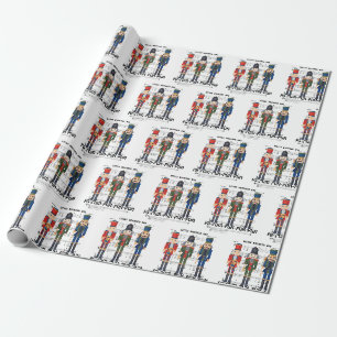 Papier Cadeau Noisette de Noël