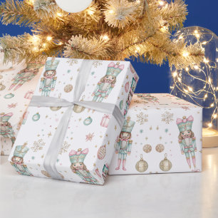 Papier Cadeau Noisette de Noël & Ballerina
