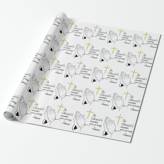 Papier Cadeau Nom du Christ (Déroulé)