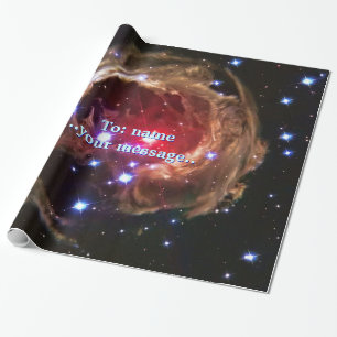 Papier Cadeau Nom, étoile supergigantesque rouge Monocerotis,