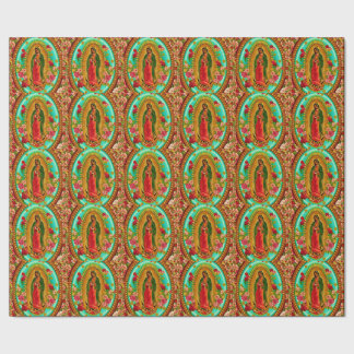 Papier Cadeau Notre Dame Guadalupe-Mexique Sainte Vierge Marie