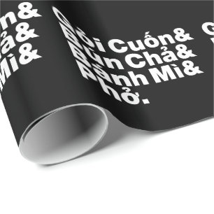 Papier Cadeau Nourriture de rue vietnamienne