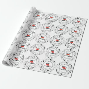 Papier Cadeau Nous Aimons Notre Pasteur