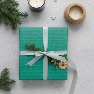 Papier Cadeau Nous vous souhaitons un joyeux Noël sur Elf Green