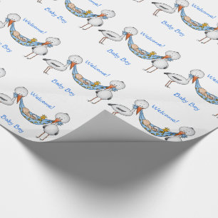Papier Cadeau Nouveau bébé - cadeau de baby shower