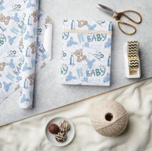 Papier Cadeau Nouveaux Nounours pour bébés