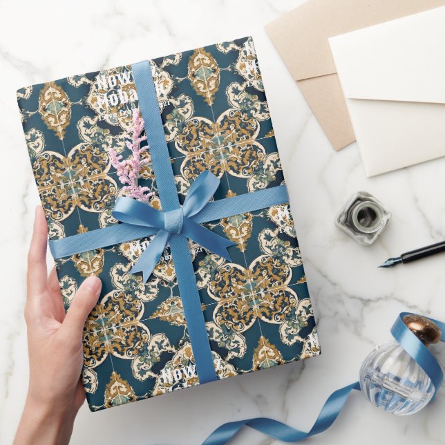 Papier Cadeau Nouvel An Perse Nowruz cadeaux Carreaux (Cadeaux)