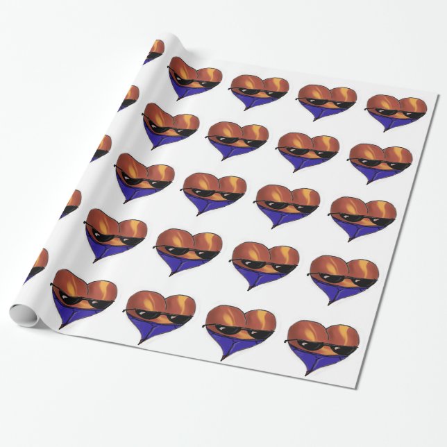 Papier Cadeau Nuances de butin (Déroulé)