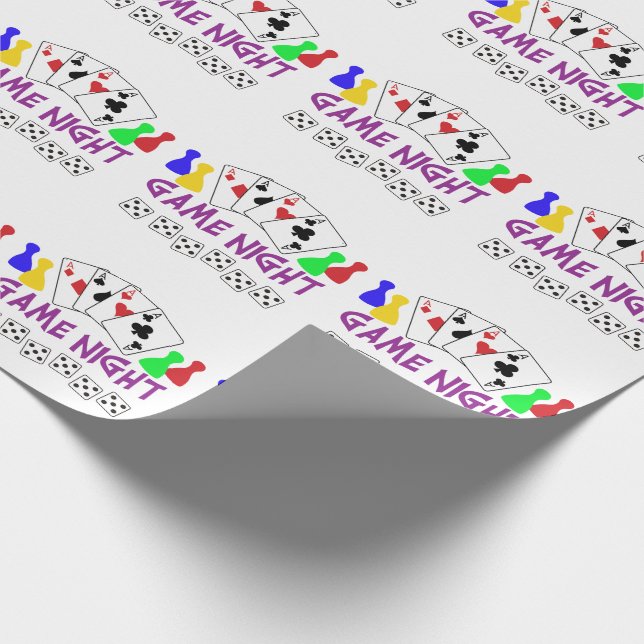 Papier Cadeau Nuit du jeu (Coin)