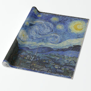 Papier Cadeau Nuit Van Gogh Starry