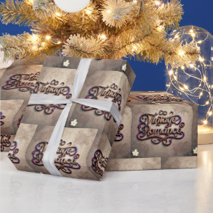 Papier Cadeau "Nuits Vintages romantiques"