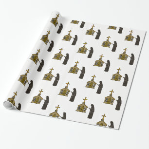 Papier Cadeau Nun de papier enveloppant