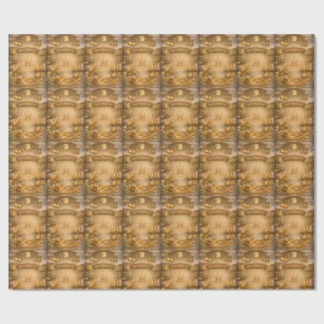 Papier Cadeau Nurserie de l'Alchimiste (Plat)