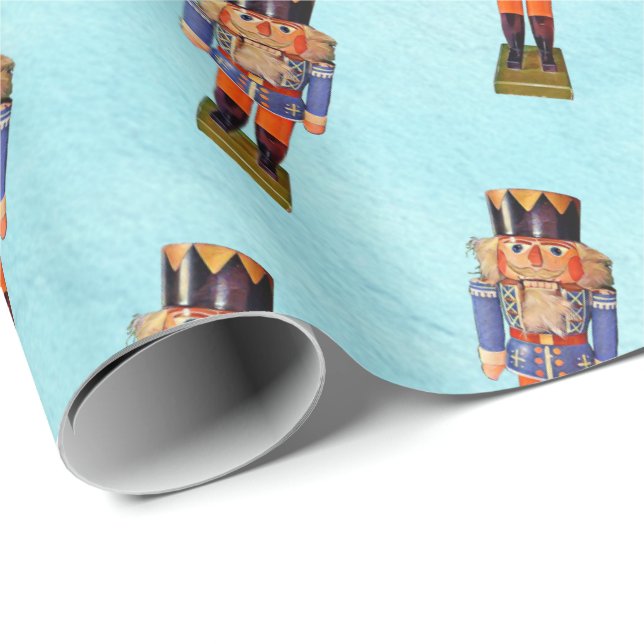 Papier Cadeau Nutcracker allemand (Coin rond)