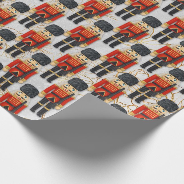 Papier Cadeau Nutcracker Jouet Soldat Noël Enfants de Noël (Coin)