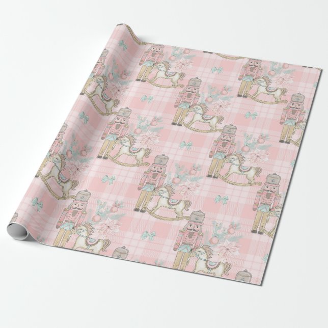 Papier Cadeau Nutcracker Suite Ballet Soldier, Pony (Déroulé)