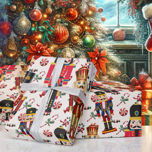 Papier Cadeau Nutcracker Toss Christmas Candy Cadeau