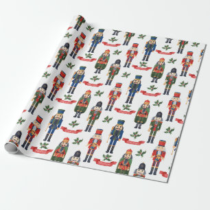 Papier Cadeau Nutcrackers de Noël
