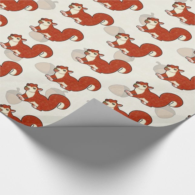 Papier Cadeau Nuts4écureuils (Coin)