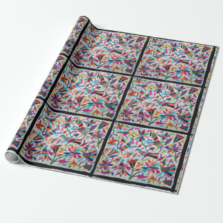 Papier Cadeau Oaxaca Mexique Boho ethnique hispanique maya