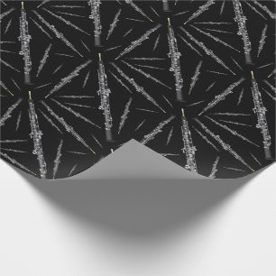 Papier Cadeau Oboe Musicien professeur de musique