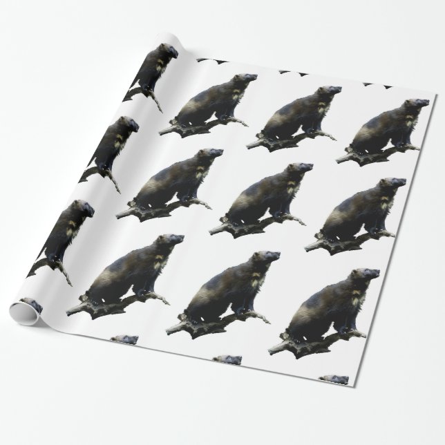 Papier Cadeau Observation des étoiles Wolverine (Déroulé)