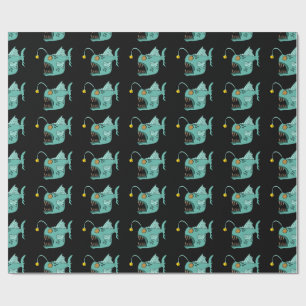 Papier Cadeau Ocean Theme Boys Anniversaire Anglerfish
