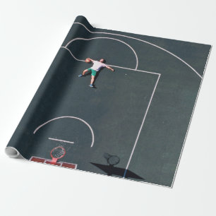 Papier Cadeau Oeuvre de basket-ball