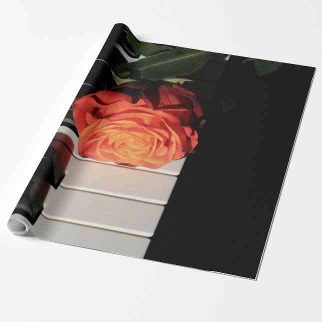 Papier Cadeau Oeuvre de piano Extraordinaire (Déroulé)