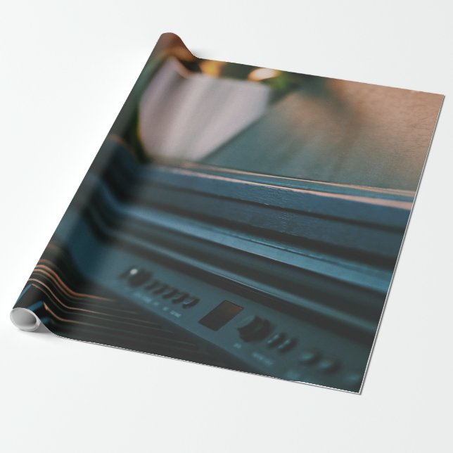 Papier Cadeau Oeuvre Piano Cute (Déroulé)