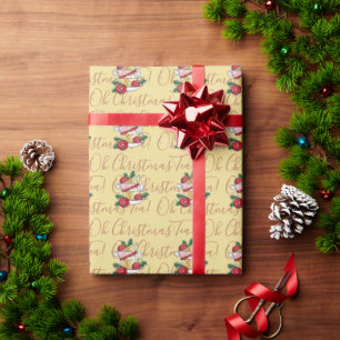 Papier Cadeau Oh Thé de Noël !