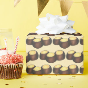 Papier Cadeau Ohio OH Beurre d'arachide Buckeye Buck Eye Nut Can