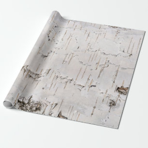 Papier Cadeau Oiseau blanc Rustique cadeau de vacances