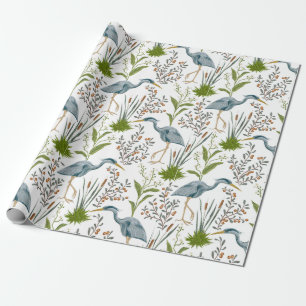Papier Cadeau Oiseaux exotiques