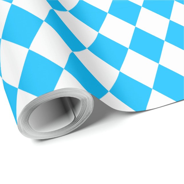 Papier Cadeau OKTOBERFEST festival de bière décoration motif ble (Coin rond)